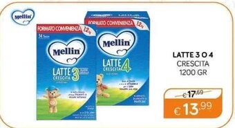 LATTE 3 0 4 CRESCITA 1200 GR