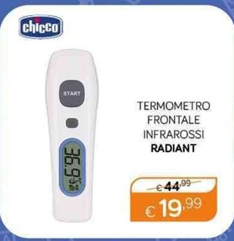 Primi Anni TERMOMETRO FRONTALE INFRAROSSI RADIANT offerta
