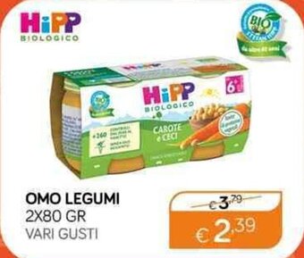 OMO LEGUMI 2X80 GR VARI GUSTI