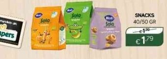 Primi Anni SNACKS 40/50 GR offerta