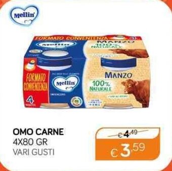 OMO CARNE 4X80 GR VARI GUSTI