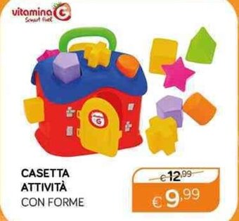 Primi Anni CASETTA ATTIVITÀ CON FORME offerta