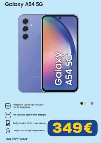 Euronics SAMSUNG Galaxy A54 5G offerta