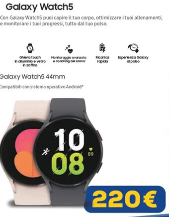 Euronics SAMSUNG Galaxy Watch5 offerta