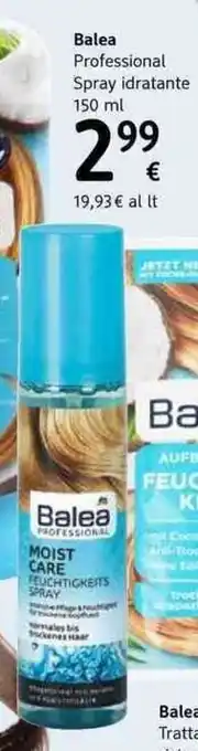 dm drogerie markt Balea Professional Spray Idratante 150ml offerta