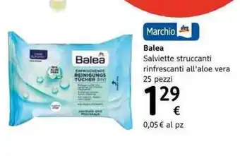 dm drogerie markt Balea Salvette Struccanti 25 pezzi offerta