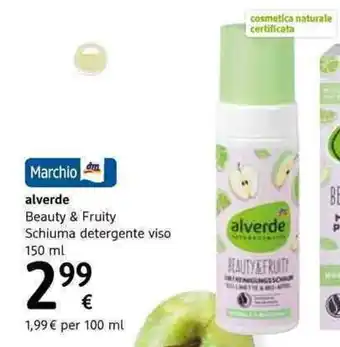 dm drogerie markt Alverde Beauty Fruity 150ml offerta