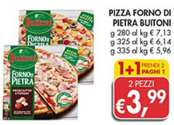 Coal PIZZA FORNO DI PIETRA BUITONI offerta