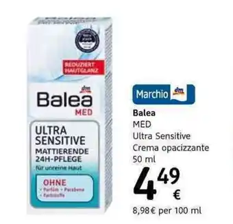 Balea MED Ultra Sensitive Crema Opacizzante 50ml