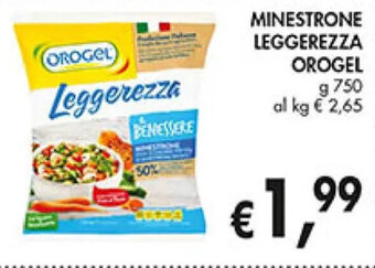 Coal MINESTRONE LEGGEREZZA OROGEL g 750 offerta