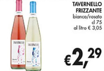 Coal TAVERNELLO FRIZZANTE bianco/rosato cl 75 offerta
