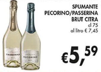 Coal SPUMANTE PECORINO/PASSERINA BRUT CITRA cl 75 offerta
