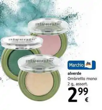 Alverde Ombretto mono 2g