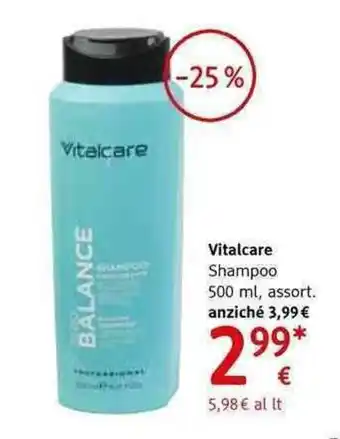 Vitalcare Shampoo 500ml