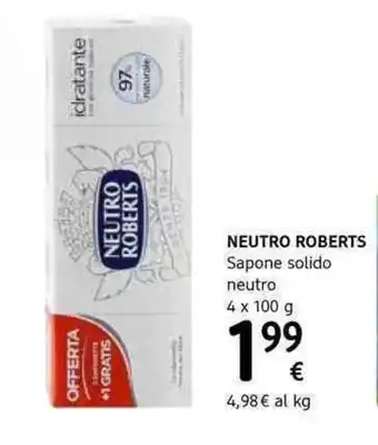 dm drogerie markt Neutro Roberts Sapone solido neutro 4x100g offerta
