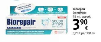 dm drogerie markt Biorepair Dentifricio 75ml offerta