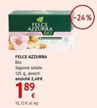 dm drogerie markt Felce Azzurra Bio Sapone solido 125g offerta
