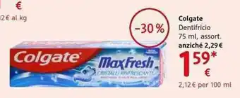 dm drogerie markt Colgate Dentifricio 75ml offerta
