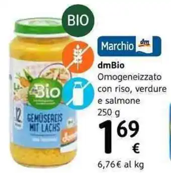dm drogerie markt dmBio Omogeneizzato 250g offerta