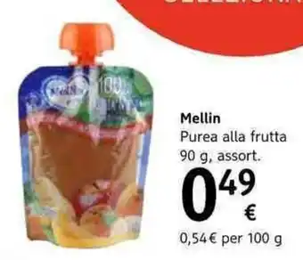 Mellin Purea alla Frutta 90g