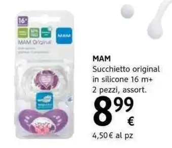 MAM Succhietto Original 2 pezzi