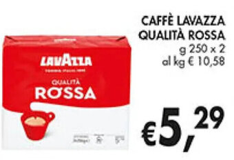 CAFFÈ LAVAZZA QUALITÀ ROSSA g 250 x 2