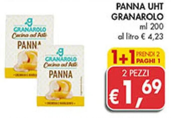 Coal PANNA UHT GRANAROLO ml 200 offerta