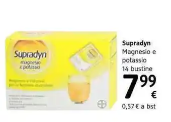 dm drogerie markt Supradyn Magnesio e potassio 14 bustine offerta