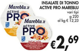 Coal INSALATE DI TONNO ACTIVE PRO MAREBLU g 220 offerta