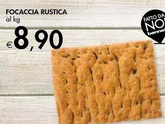 Bennet Focaccia Rustica offerta