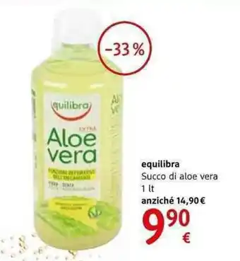 dm drogerie markt Equilibra Succo di aloe vera 1lt offerta