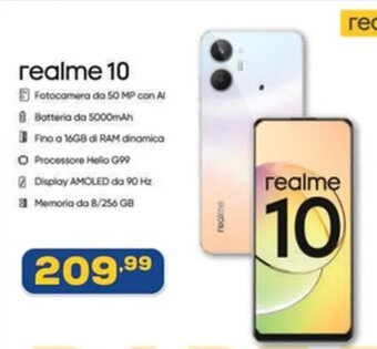 Euronics realme 10 offerta