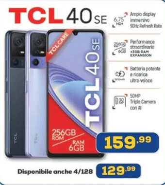 Euronics TCL 40 SE offerta
