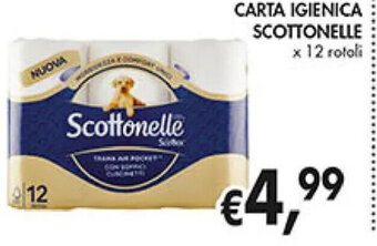 Coal CARTA IGIENICA SCOTTONELLE x 12 rotoli offerta