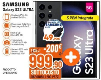 Expert SAMSUNG Galaxy S23 ULTRA offerta