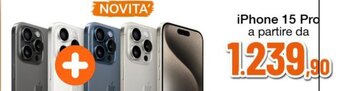 iPhone 15 Pro a partire da