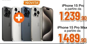 iPhone 15 Pro Max a partire da