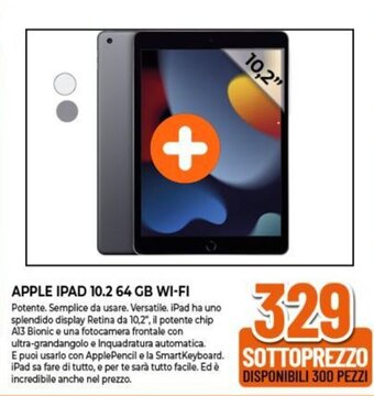 APPLE IPAD 10.2 64 GB WI-FI