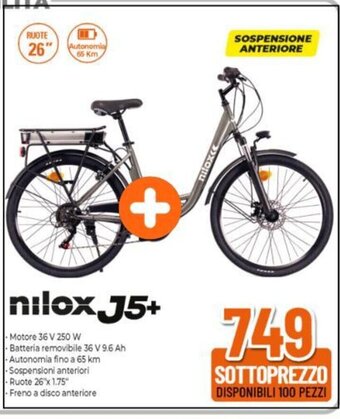 Expert nilox J5+ offerta