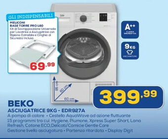 BEKO ASCIUGATRICE 9KG - EDR927A