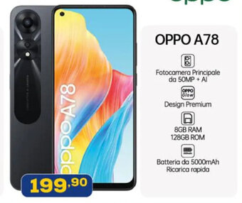 Euronics OPPO A78 offerta