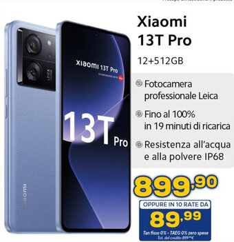 Euronics Xiaomi 13T Pro offerta
