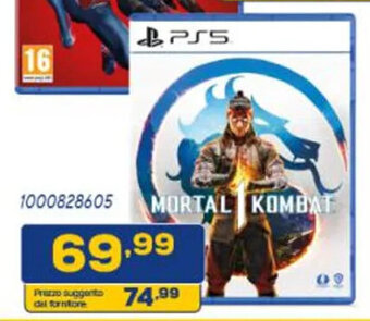 Euronics PS5 MORTAL KOMBAT offerta
