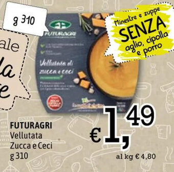 FUTURAGRI Vellutata Zucca e Ceci g 310