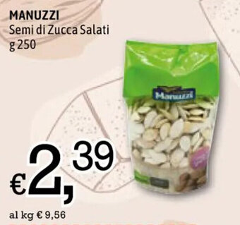 MANUZZI Semi di Zucca Salati g 250