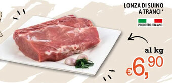 Famila Market LONZA DI SUINO A TRANCI offerta