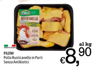 Famila Market FILENI Pollo Rusticanello in Parti Senza Antibiotici offerta