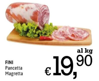 Famila Market FINI Pancetta Magretta offerta