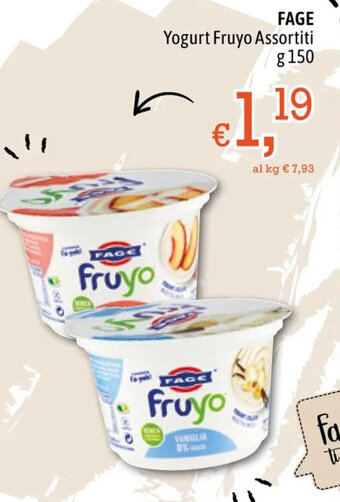 Famila Market FAGE Yogurt Fruyo Assortiti g 150 offerta