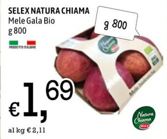 SELEX NATURA CHIAMA Mele Gala Bio g 800